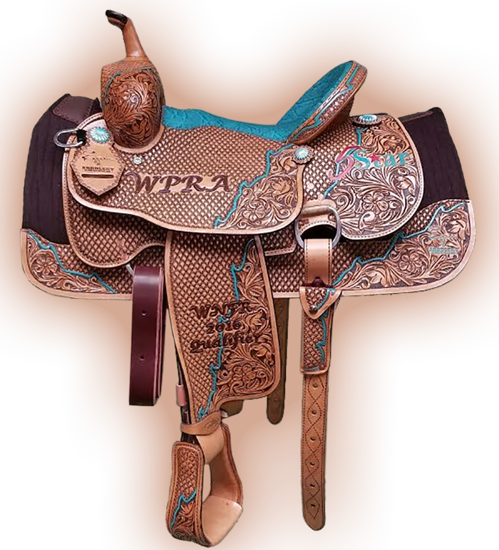 Libby Hurley B-17 Barrel Saddle